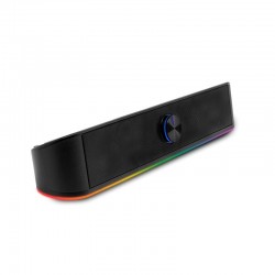 Phoenix Technologies - Barra Sonido 2.0 RGB 6W RMS para PC